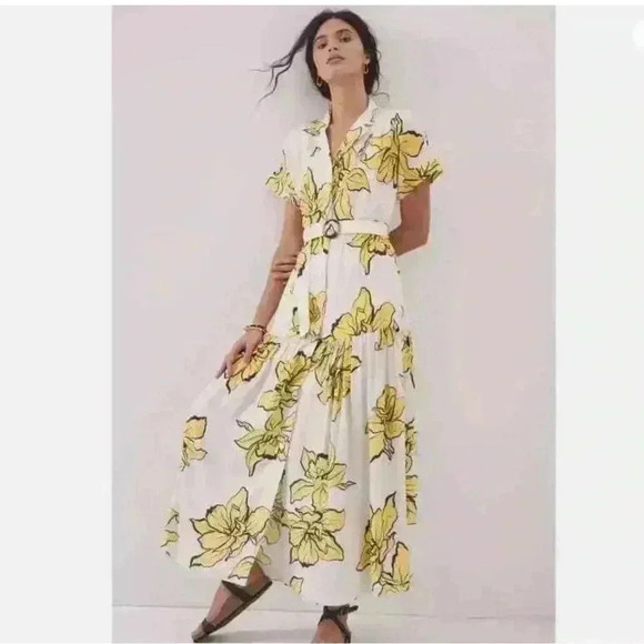 Hutch Dresses & Skirts - Hutch floral button front maxi dress